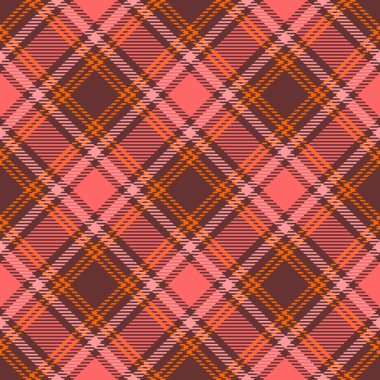 Tartan Ekose İskoç Dikişsiz Desen. 