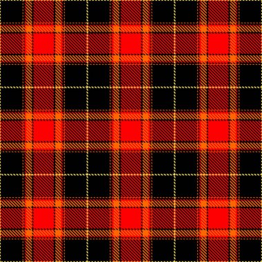 Tartan Ekose İskoç Dikişsiz Desen. 