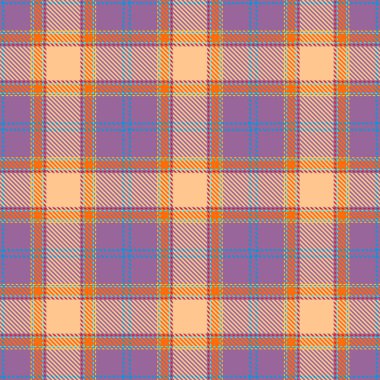 Tartan Ekose İskoç Dikişsiz Desen. 