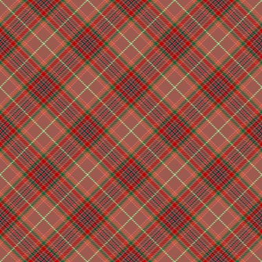 Tartan Ekose İskoç Dikişsiz Desen. 