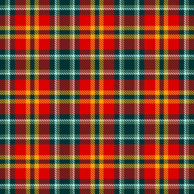 Tartan Ekose İskoç Dikişsiz Desen. 