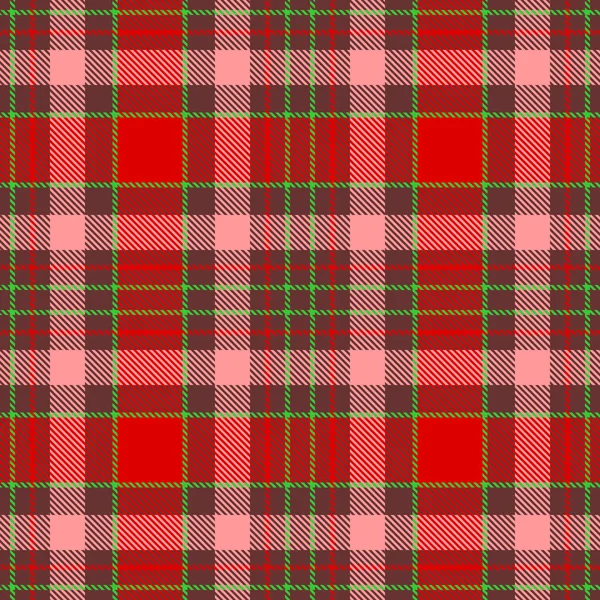 Tartan Plaid scozzese modello senza cuciture . — Vettoriale Stock