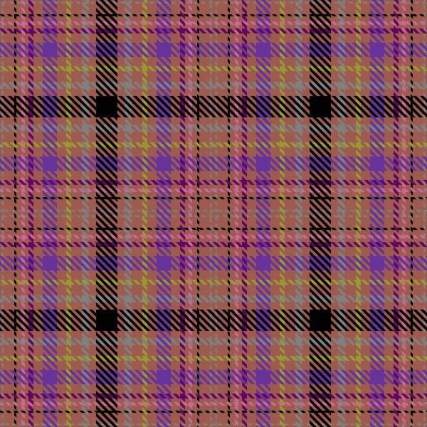 Tartan Ekose İskoç Dikişsiz Desen. — Stok Vektör