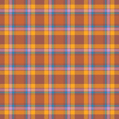Tartan Ekose İskoç Dikişsiz Desen. 