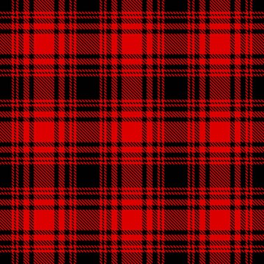  Tartan Ekose İskoç Dikişsiz Desen. 
