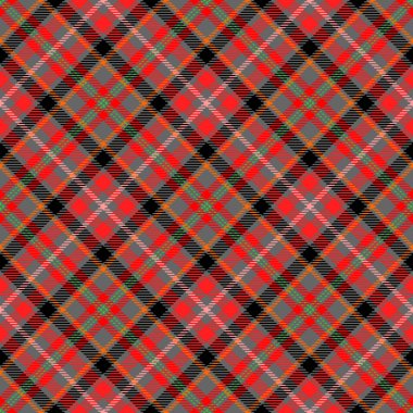 Tartan Ekose İskoç Dikişsiz Desen. 