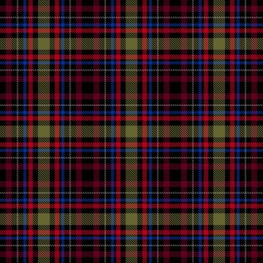 Tartan Ekose İskoç Dikişsiz Desen. 