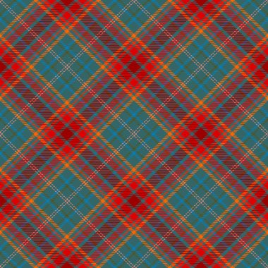 Tartan Ekose İskoç Dikişsiz Desen. 