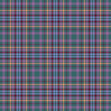 Tartan Ekose İskoç Dikişsiz Desen. 