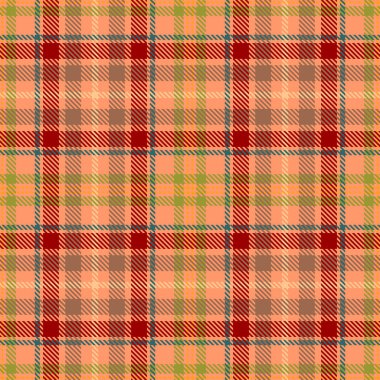 Tartan Ekose İskoç Dikişsiz Desen. 