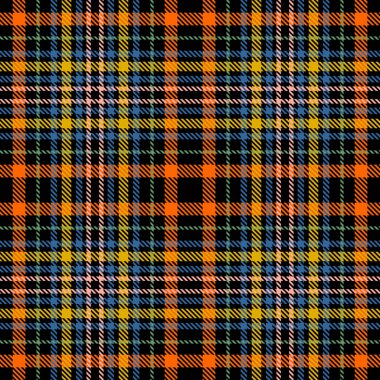 Tartan Ekose İskoç Dikişsiz Desen. 