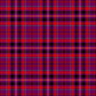 Tartan Ekose İskoç Dikişsiz Desen. 