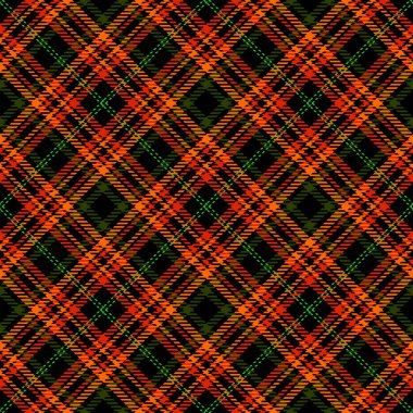 Tartan Ekose İskoç Dikişsiz Desen. 