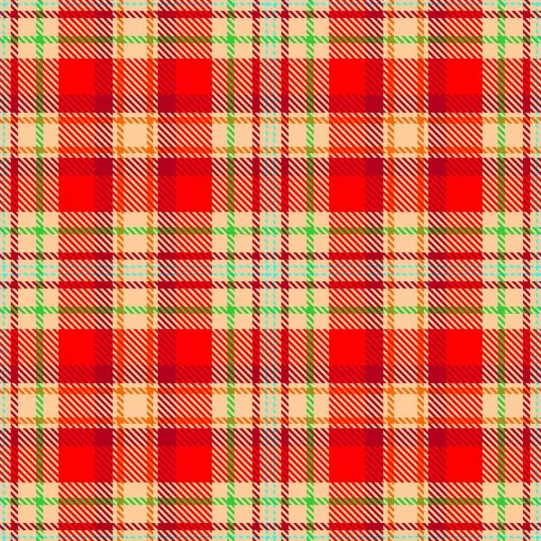 Patrón escocés sin costura a cuadros de tartán . — Archivo Imágenes Vectoriales