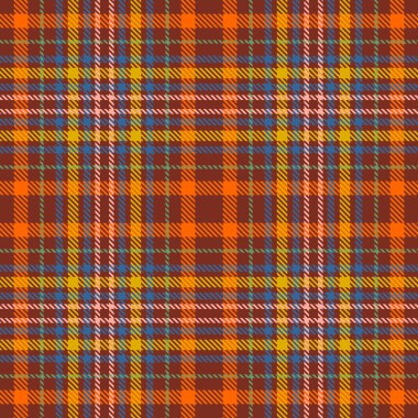 Tartan Ekose İskoç Dikişsiz Desen. 