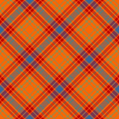 Tartan Ekose İskoç Dikişsiz Desen. 