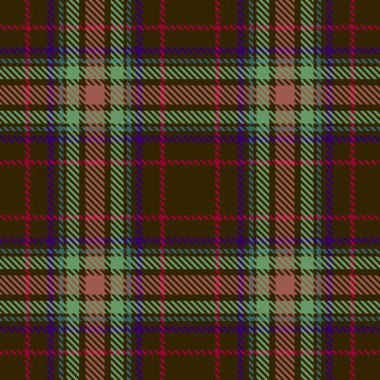 Tartan Ekose İskoç Dikişsiz Desen. 