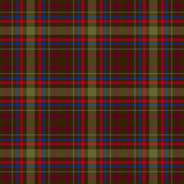 Tartan Ekose İskoç Dikişsiz Desen. 