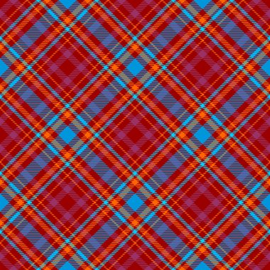 Tartan Ekose İskoç Dikişsiz Desen. 