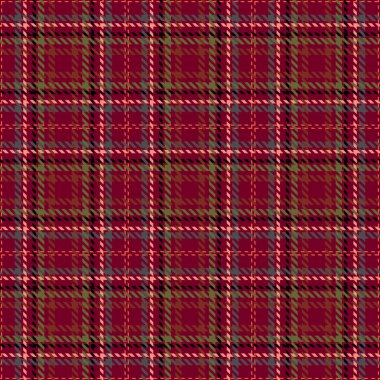 Tartan Ekose İskoç Dikişsiz Desen. 