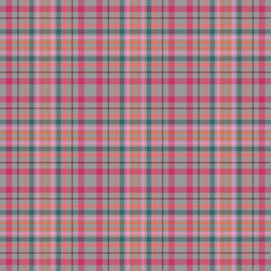Tartan Ekose İskoç Dikişsiz Desen. 