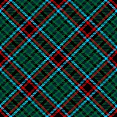  Tartan Ekose İskoç Dikişsiz Desen. 