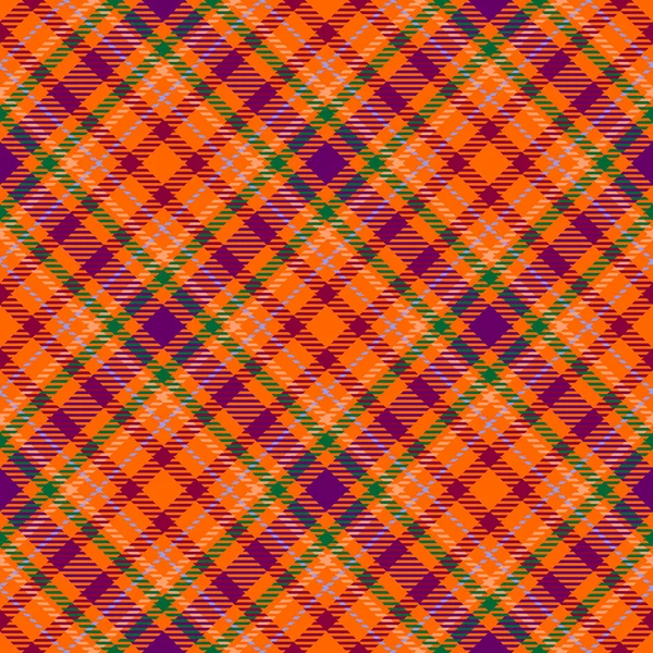 Tartan kockás skót zökkenőmentes Pattern. — Stock Vector