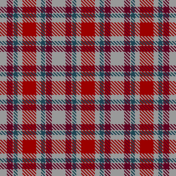 Tartan xadrez escocês sem costura padrão . — Vetor de Stock