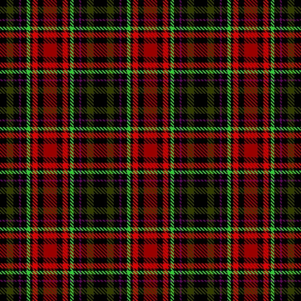 Tartan à carreaux écossais modèle sans couture . — Image vectorielle