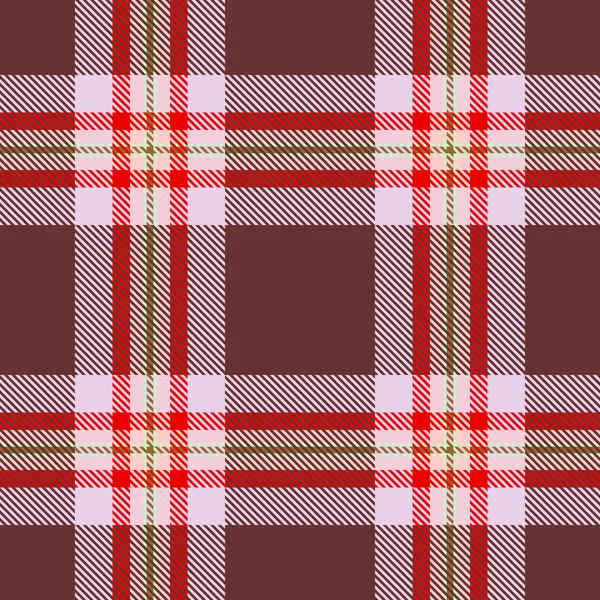 Tartan geruite Schotse naadloze patroon. — Stockvector