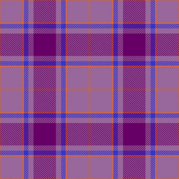 Tartan geruite Schotse naadloze patroon. — Stockvector