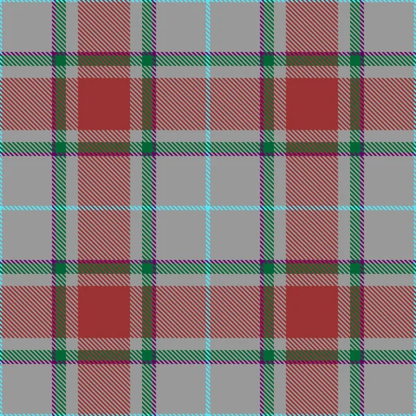 Tartan Ekose İskoç Dikişsiz Desen. — Stok Vektör