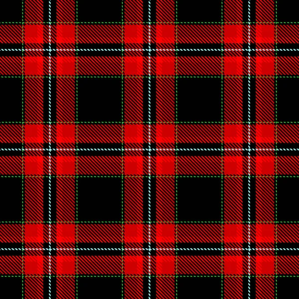 Tartan à carreaux écossais modèle sans couture . — Image vectorielle