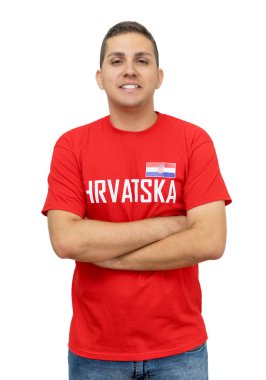 Hırvatistan 'dan yakışıklı futbol taraftarı