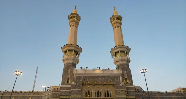 Die Heilige Kaaba Ist Das Zentrum Des Islam Und Liegt — Stockfoto