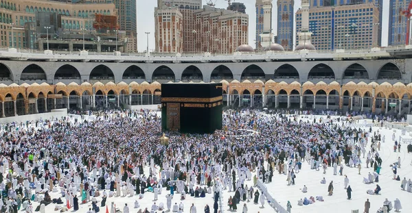 Nejposvátnější mešita Masjida al harama muslima — Stock fotografie