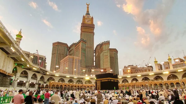 Masjid al haram muslimenes helligste moske – stockfoto