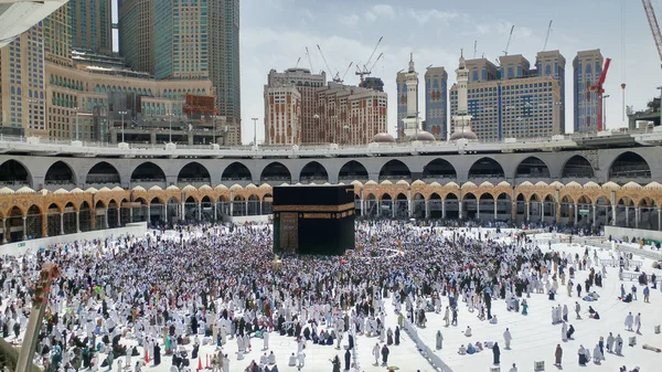 Mecca Saudi Arabia Maio 2018 Santa Kaaba Centro Islã Localizado — Fotografia de Stock