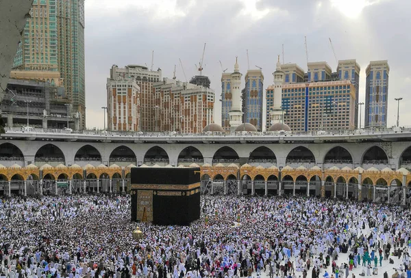 Mecca Saudi Arabia Maio 2018 Santa Kaaba Centro Islã Localizado — Fotografia de Stock