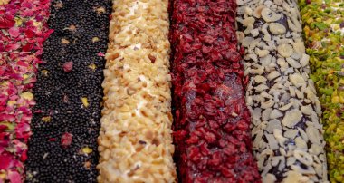 Geleneksel Türk Lokumu, Doğu tatlıları. Türk lokumu