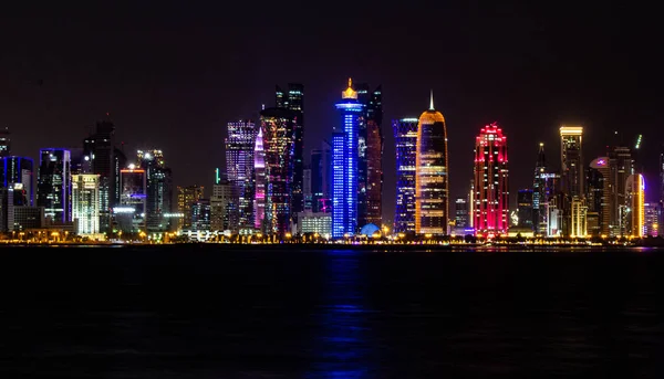 Dauhá, Katar 01 Leden 2020: Pozadí islámského muzea v Dauhá — Stock fotografie