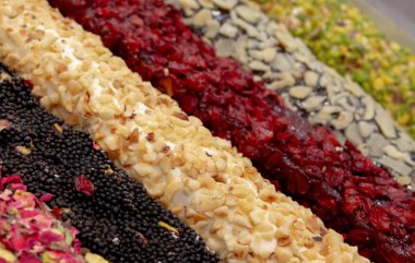 Geleneksel Türk Lokumu, Doğu tatlıları. Türk lokumu