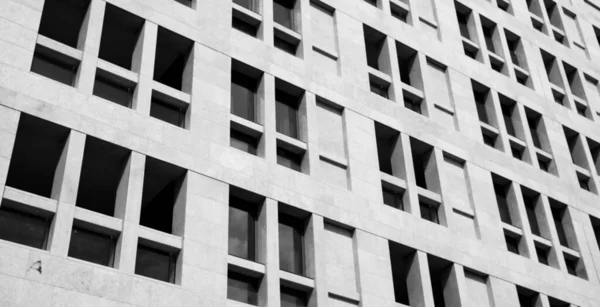 Περίληψη Black White Architecture Αφηρημένη Black White Architecture — Φωτογραφία Αρχείου