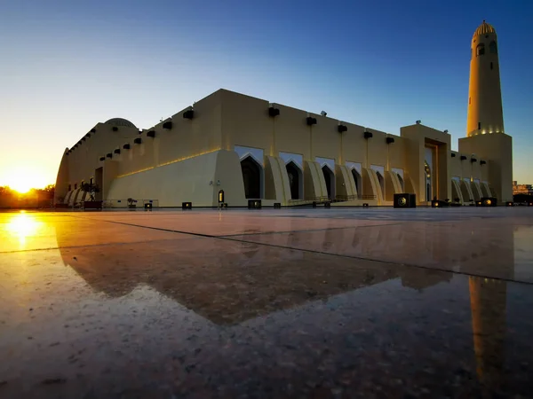 Mezquita Imam Abdul Wahab Gran Mezquita Del Estado Qatar — Foto de Stock