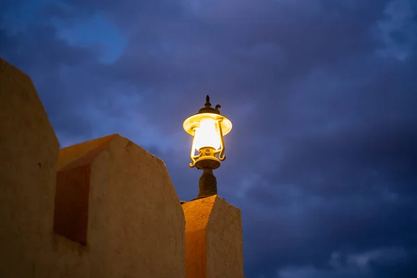 Lámpara Estilo Marruecos Una Mezquita Doha Qatar —  Fotos de Stock