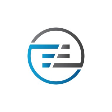 İlk Ee Harfi Bağlı Logo. Yaratıcı Mektup Ee Modern İş Logosu Vektör Şablonu. İlk Ee Logo Tasarımı