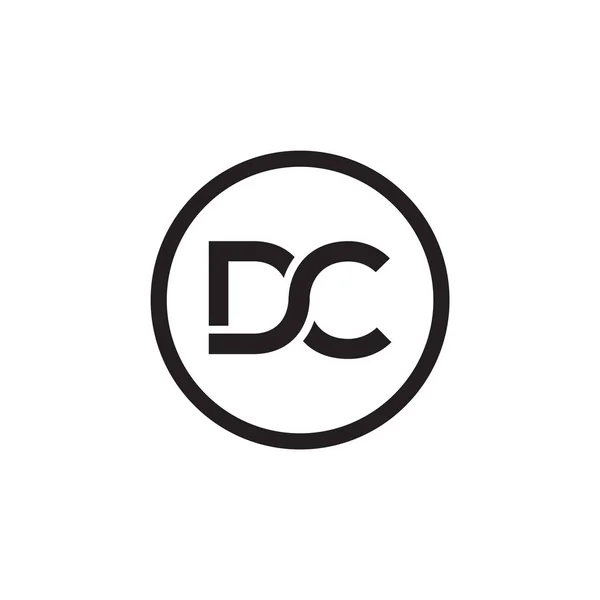 Logo Inițial Scrisorii Șablon Vectorial Tipografie Creativă Creative Abstract Letter — Vector de stoc