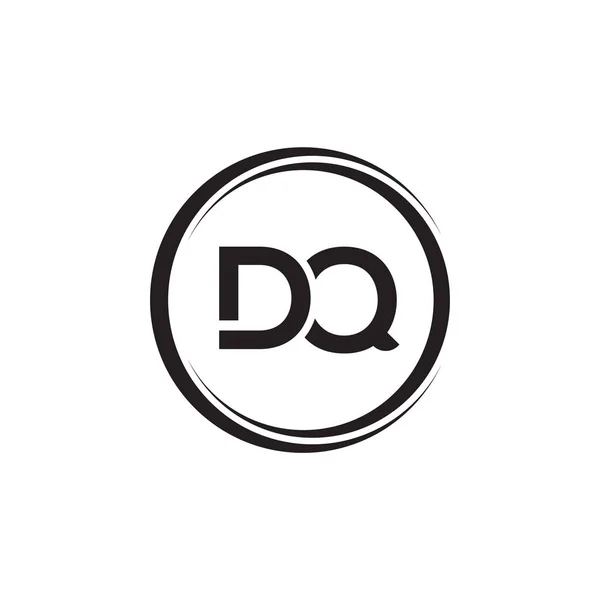 Anfangsbuchstaben Logo Mit Kreativer Typografie Vektorvorlage Kreativ Abstrakt Buchstabe Logo — Stockvektor