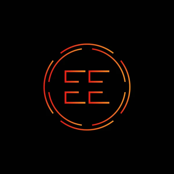 Harfi Bağlı Logo Yaratıcı Mektup Modern Logosu Vektör Şablonu Logo — Stok Vektör