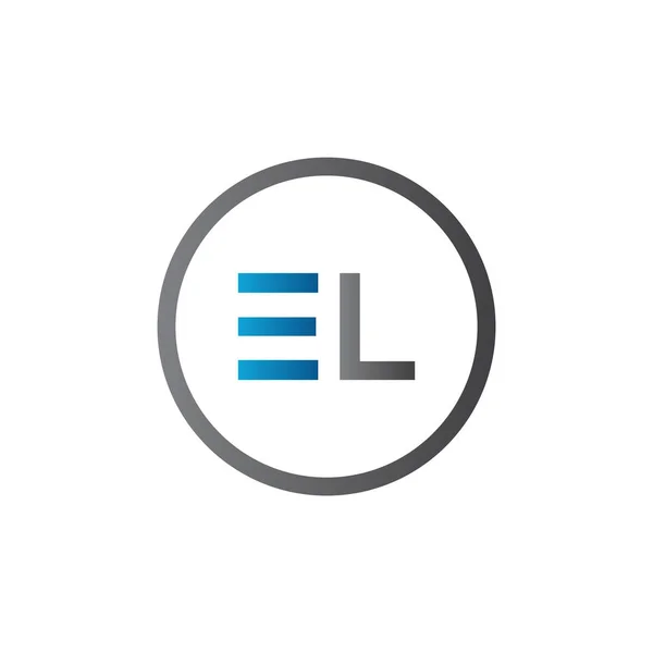 Initial Letter Linked Logo Creative Letter Modern Business Logo Vector — Stock Vector